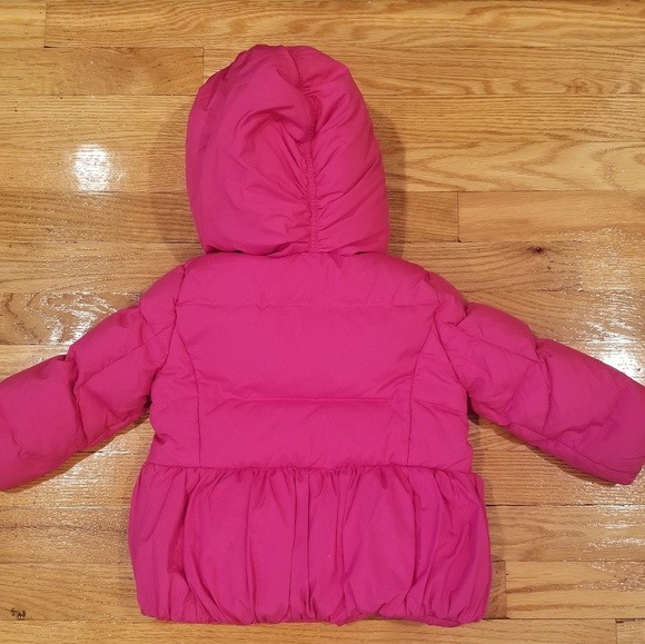 Ralph Lauren Quilted Down Peplum Jacket - Picture 3 of 4